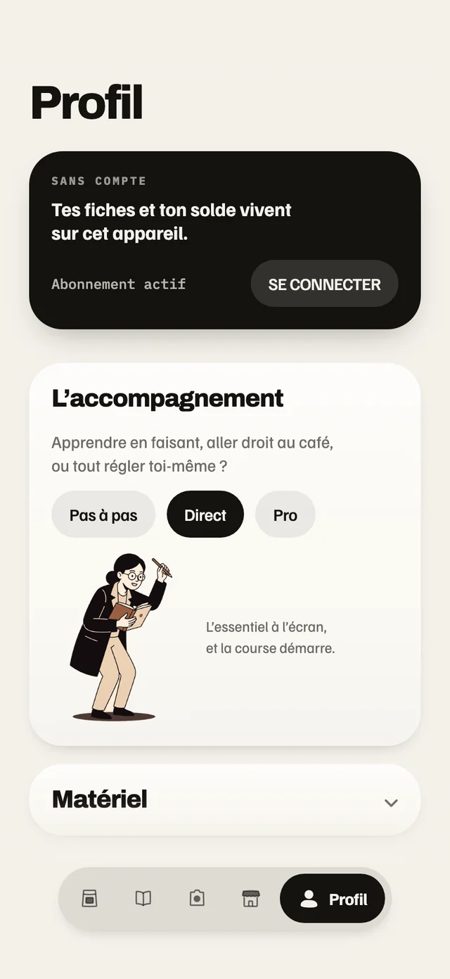 Ton profil